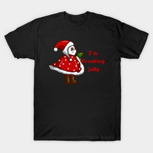 I'm freaking jolly cat Xmas T-Shirt